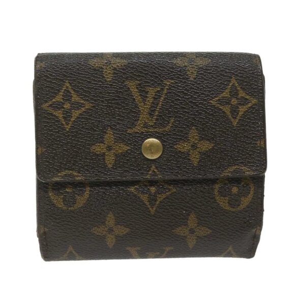 LOUIS VUITTON Monogram Portefeuille Elise Wallet M61654 LV Auth 62227 - Picture 1 of 16